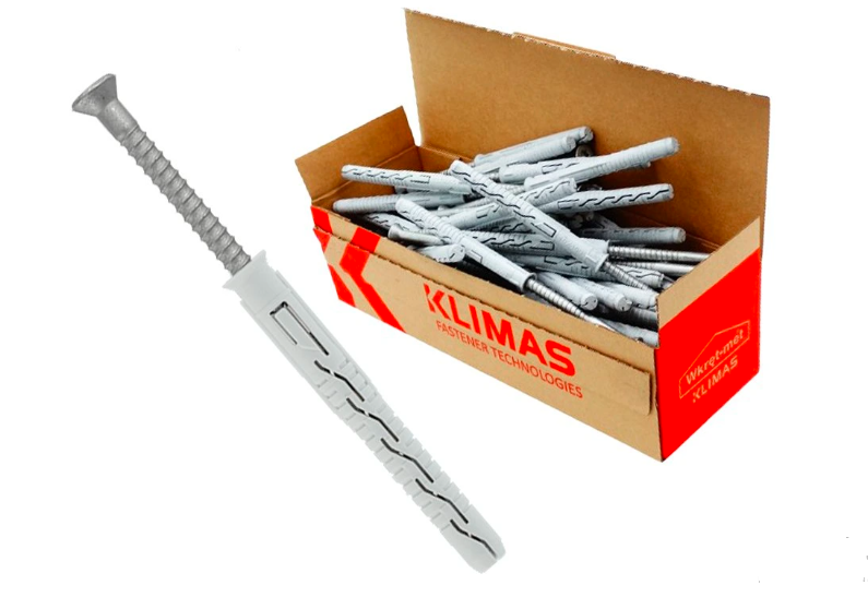 10x300mm KPS-FAST - 25ks - Rámové hmoždinky so skrutkou so zápustnou hlavou, TX40