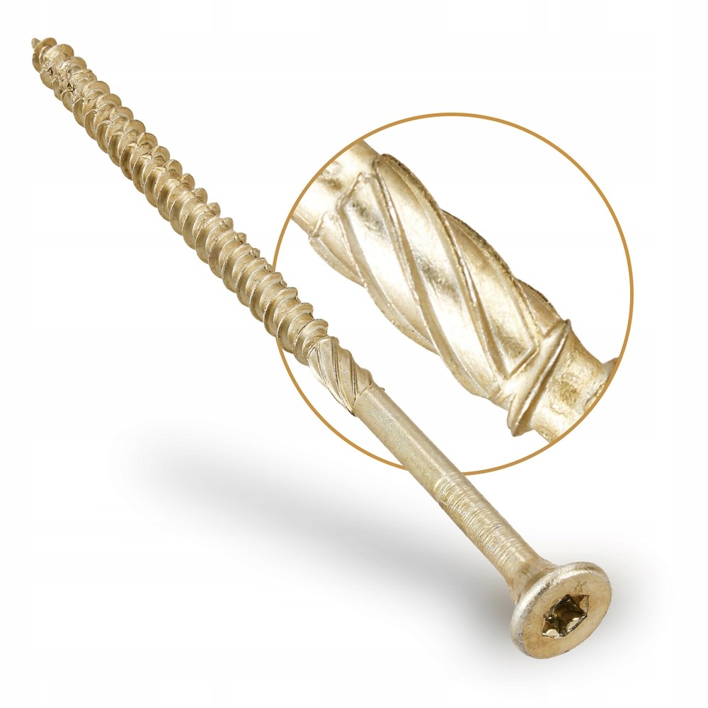 TX 6x280mm- 100ks -skrutky do dreva so zapustenou hlavou