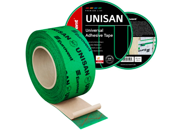 60mm x 25m - Univerzálna páska - Jednostranná UNISAN