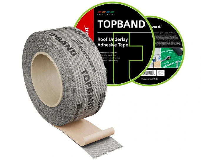 50mm x 25m - Páska na spájanie a opravu membrán - Jednostranná TOPBAND