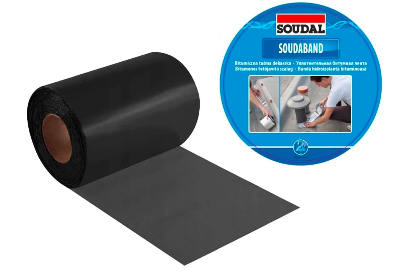 225mm x 10m - Bitúmenová Strešná tesniaca páska Grafitová, Soudal Soudaband