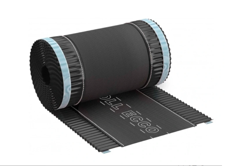 31cm x 5m - Hliníkový hrebeňový pás - Antracit RAL 7021 - ROLL ECCO